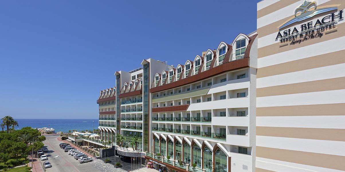 Asia Beach Resort & Spa Hotel Alanya Buitenkant foto