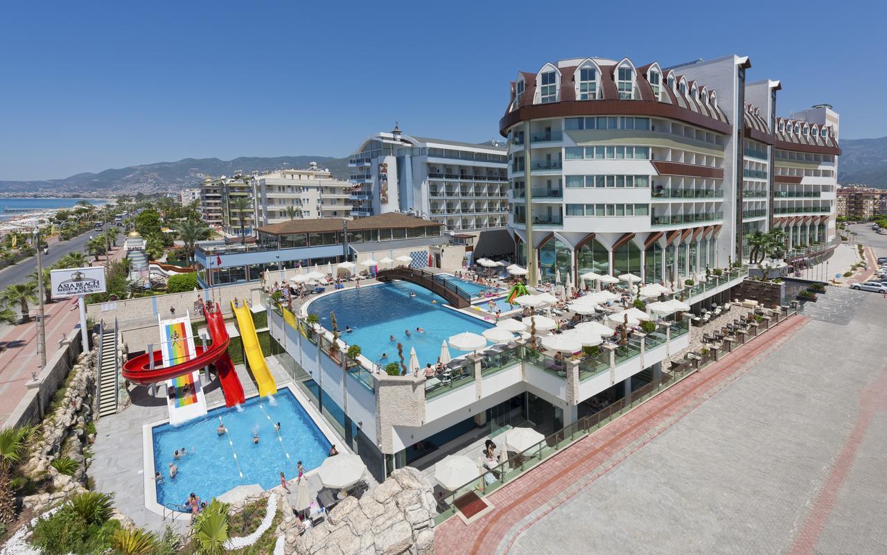 Asia Beach Resort & Spa Hotel Alanya Buitenkant foto