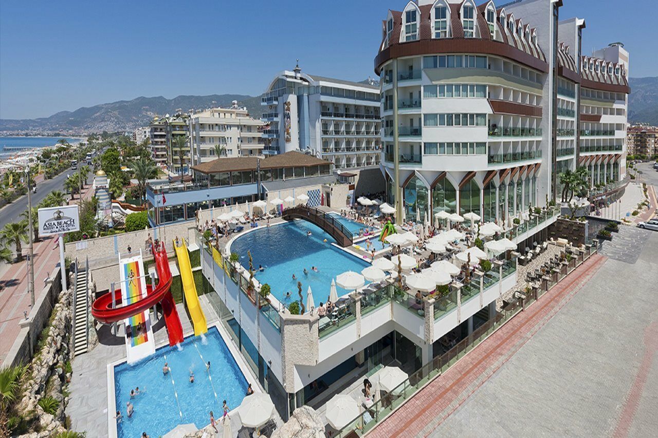 Asia Beach Resort & Spa Hotel Alanya Buitenkant foto